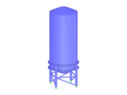Model 004623 | Kruhové silo