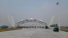 Mýtná stanice Dawang v Shaanxi, Čína | © Mr. Yunchao Ding, Jiangsu Jingong Space Structure Co., Ltd.