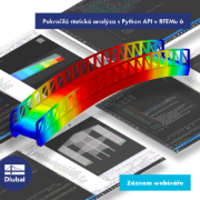 Pokročilá statická analýza s Python API v programu RFEM 6