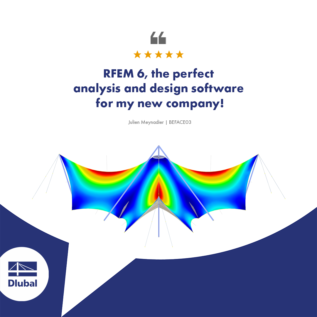 Recenze uživatele | RFEM 6, perfektní analytický software pro mou novou společnost!