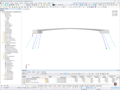 RFEM model lávky pro pěší a cyklisty v Eichstättu | © Bergmeister Ingenieure