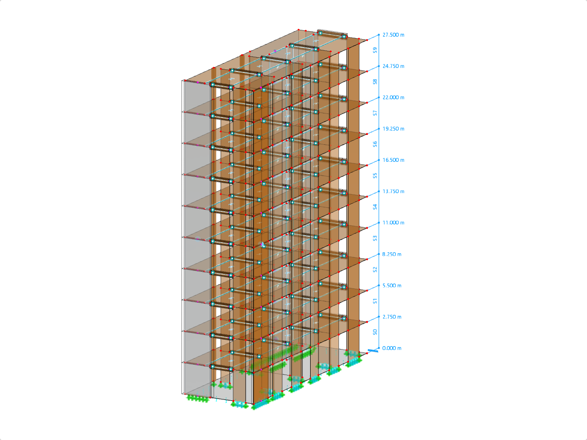 Model 004906 | Vícepodlažní dřevostavba | CSA O86:19