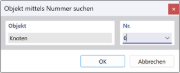 FAQ 005543 | Jak najdu v programu RFEM 6 / RSTAB 9 uzel s určitým číslem?