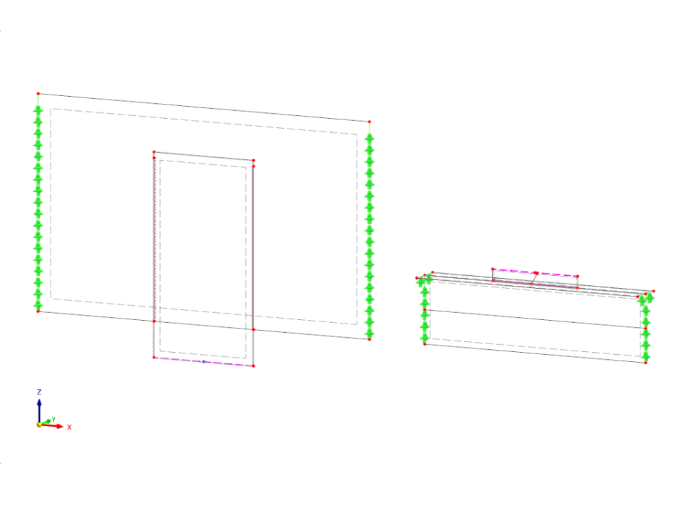 Příklad návrhu koutového svaru podle AISC v programu RFEM 6 s přeplátovánými a T-spoji