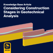 Přehled fází výstavby | Náheld do geotechnické analýzy