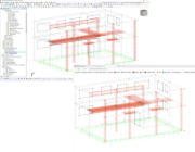 Vektorová grafika zobrazuje příklad exportu z programu RFEM 6 ve formátu SVG.