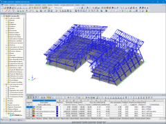 Model letiště Aimého Césaira v programu RFEM 5 | © AIA Life Designers, architectes