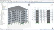 Prozkoumání průběhu zatížení a optimalizace návrhu v modelech budov pomocí addonu Model budovy v programu RFEM 6.