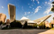 Kongresový palác v Oviedu je moderní architektonické mistrovské dílo ve Španělsku.