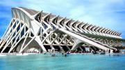 Architektonické mistrovské dílo Santiaga Calatravy v Městečku vědy a umění ve Valencii