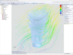 Analýza zatížení větrem řověná na sochařskou konstrukci pomocí softwaru RWIND Simulation