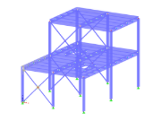 Model 004859 | Ocelová konstrukce | AISC 360/341-22