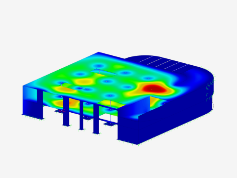Banner pro software RFEM, představující řešení pro analýzu metodou konečných prvků.