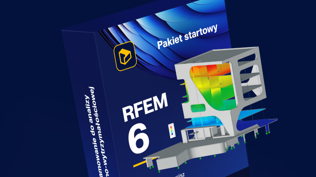Ilustrace propagace kurzu RFEM 6 Masterclass během Cyber Week s 50% slevou.