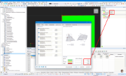 Zobrazení možností nastavení pro parametry sítě pro přizpůsobení modelu v softwarovém modulu