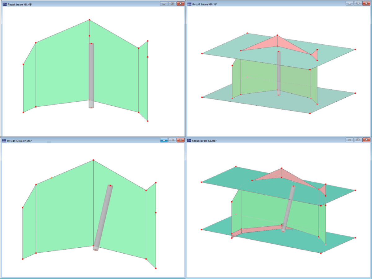 KB 002029 | Použití výsledkových prutů v programu RFEM 6