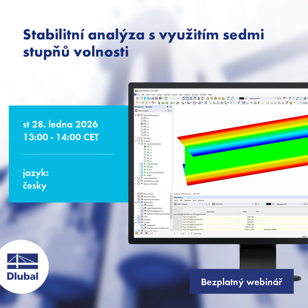 Stabilitní analýza s využitím sedmi stupňů volnosti