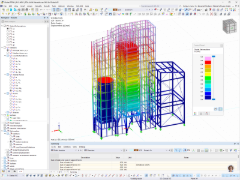 Analýza ocelové konstrukce v programu RFEM