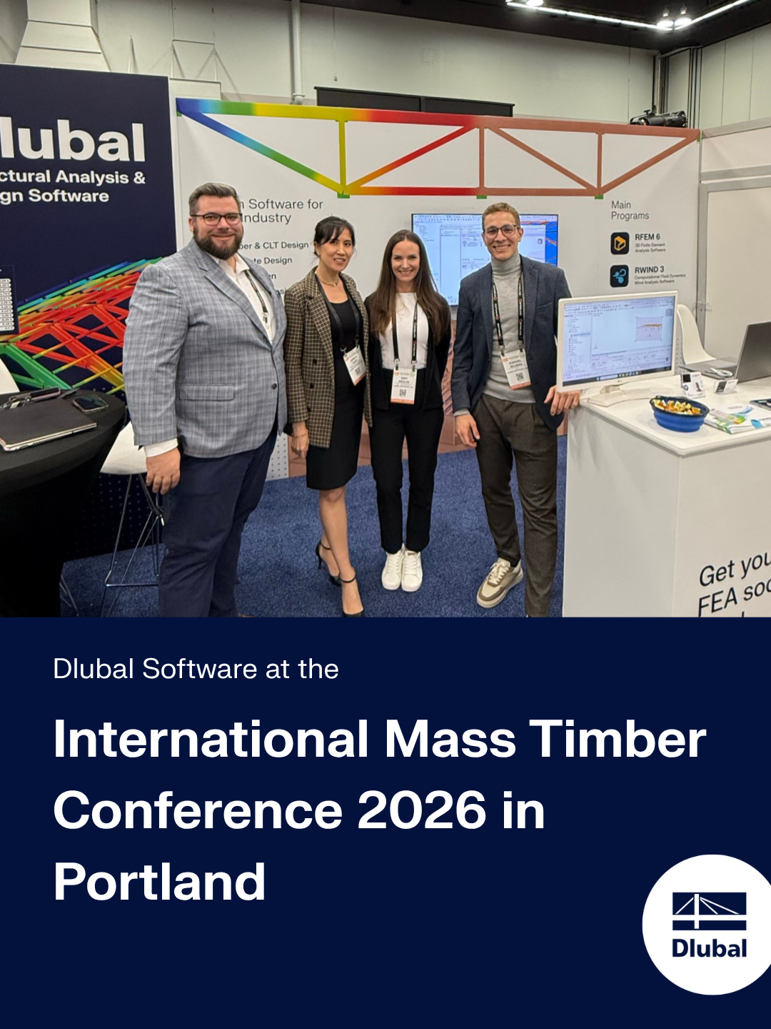 Náš stánek na International Mass Timber Conference 2026 v Portlandu