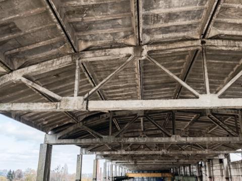 Rekonstrukční projekt na Ukrajině přeměňující průmyslové objekty na logistické centrum od PPVP KARKAS.