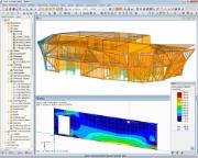 Werkstatt für Holzschnitzkunst | Realisiert mit RFEM von Lignaconsult Schrentewein & Partner GmbH, Bozen, Italien | lignaconsult.net