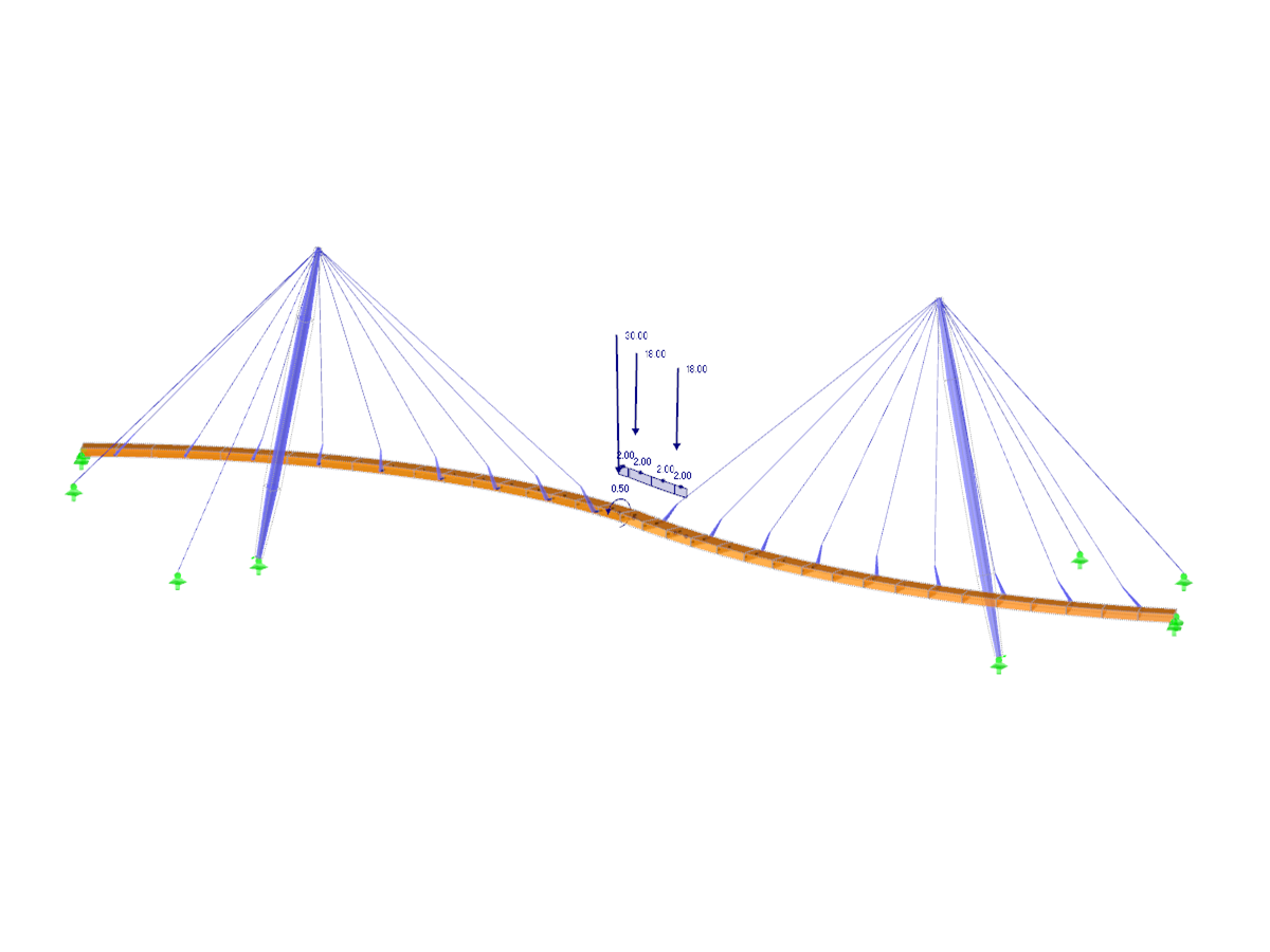 RFEM/RSTAB-Zusatzmodul RF-BEWEG/RSBEWEG | Lastfallgenerierung für Stäbe aus Wanderlaststellungen