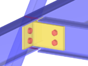 RFEM/RSTAB-Zusatzmodul RF-/JOINTS Stahl - DSTV | Typisierte Anschlüsse im Stahlhochbau nach EC 3
