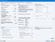 Globale Berechnungsparameter