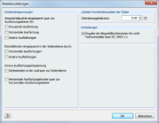 Detaileinstellungen