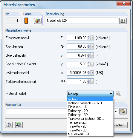 Materialmodelle