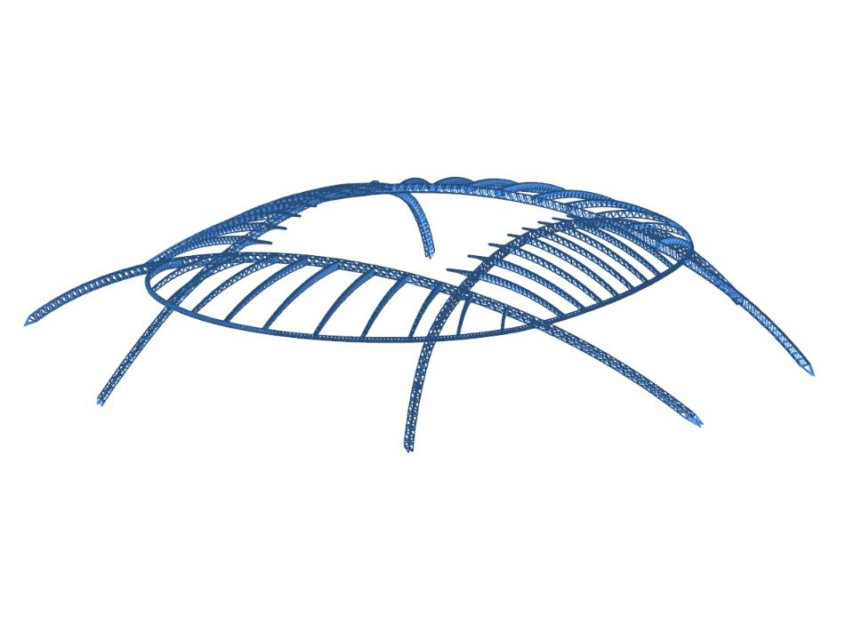 Statische Bemessung des Stahldaches