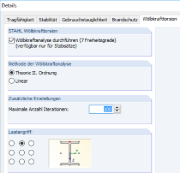 Aktivierung Wölbkrafttorsion