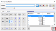 Schaltfläche [Parameter bearbeiten] im Formeleditor