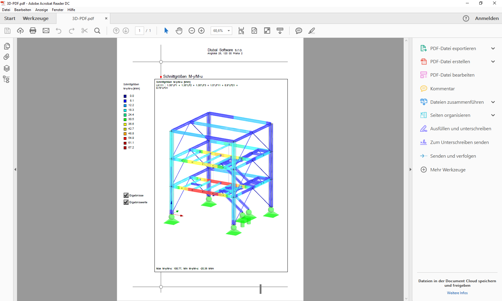 Erstelltes 3D-PDF