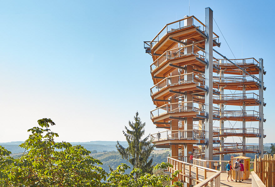 Aussichtsturm Saarschleife (© Erlebnis Akademie AG)