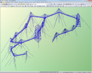 Gesamtmodell in RFEM (© Meyer+Schubart)