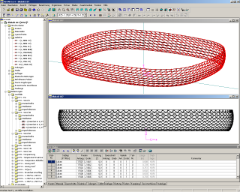 3D-Stabwerksmodell der Allianz Arena (© IPL Ingenieurplanung Leichtbau GmbH)