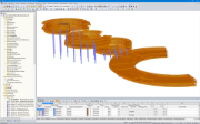 RFEM-Modell des Conversation Plinth (© Bensonwood)