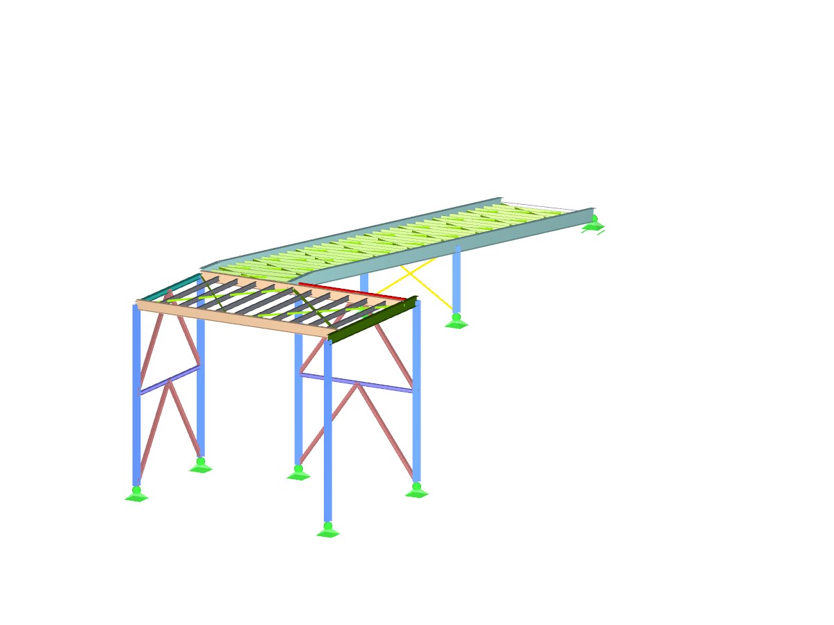 Rahmen der Garage Pétry à ROOST
