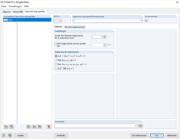 Dialog "Allgemein" in RF-/DYNAM Pro