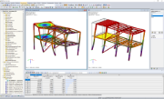 Modalanalyse in RFEM - tabellarische und grafische Auswertung