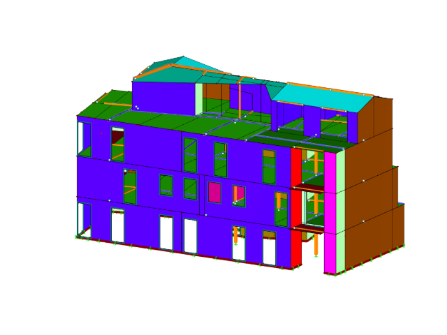 Gebäude aus Brettsperrholz (BSP)