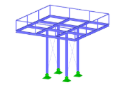 Stahlplattform