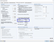 Gleichungslösermethode im Dialog "Berechnungsparameter"