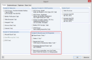 Export Dialog