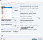 Sprache des Programms wählen