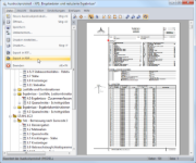 Export in PDF