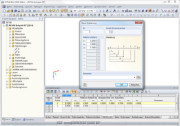 Stabteilungen in Dialog und Tabelle