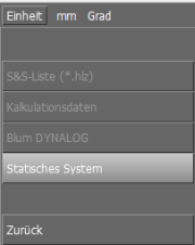 Export Statisches System aus cadwork