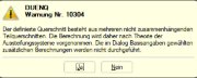 Berechnung nach Theorie der aussteifenden Systeme